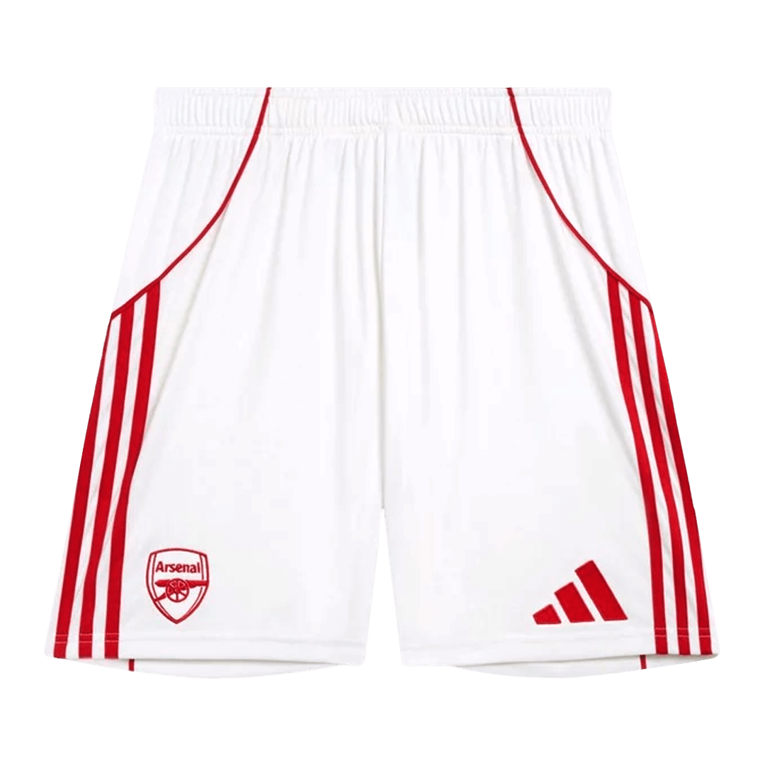 Men's Arsenal 2025/26 Home Soccer Shorts product view 1