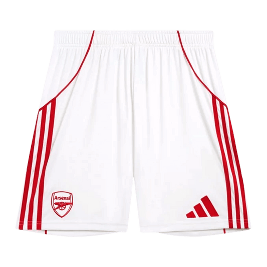 Men's Arsenal 2025/26 Home Soccer Shorts product view 1