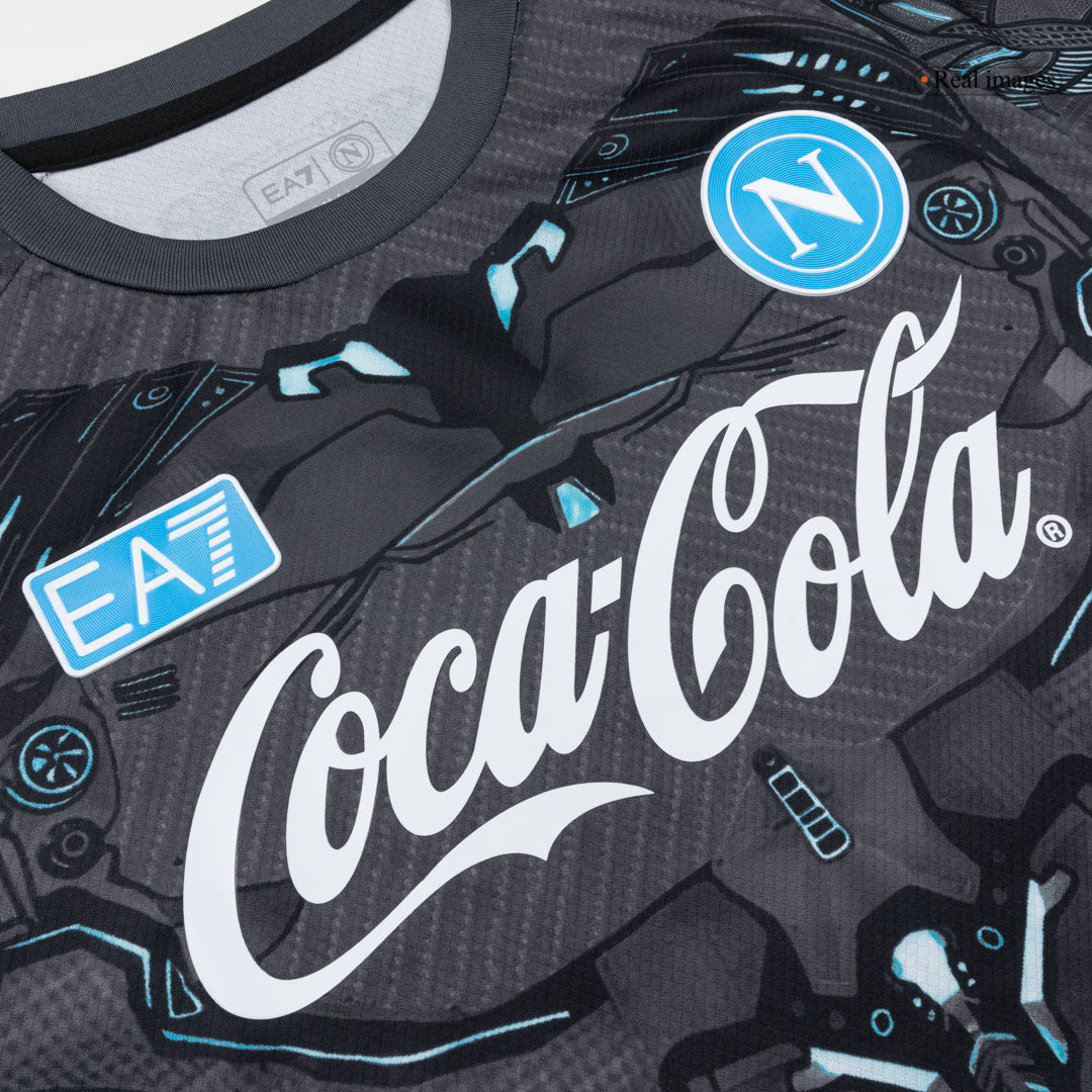 Men's Napoli 2025/26 Pre-Match Soccer Jersey product view 5