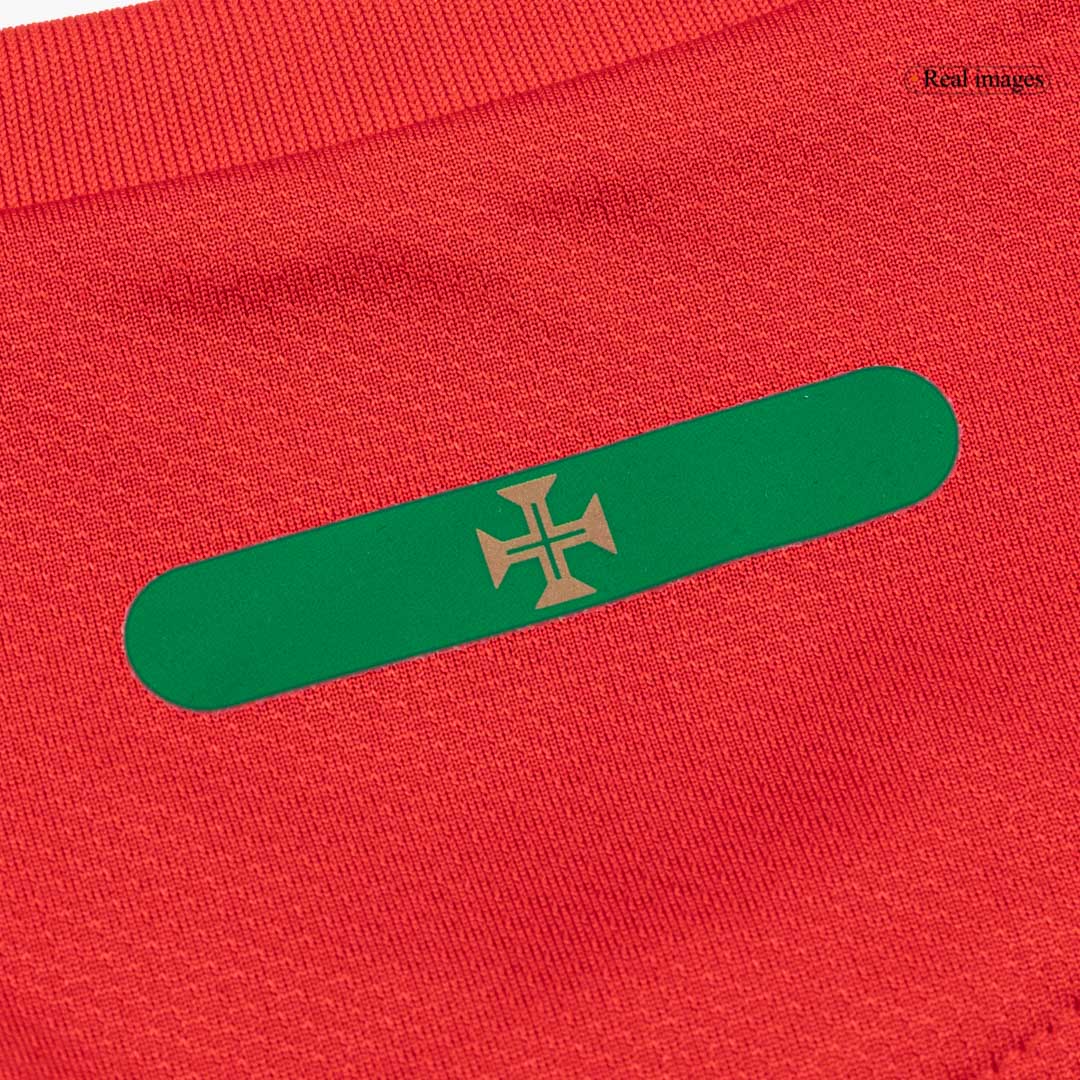 Retro Men's Portugal 2010 Home Soccer Jersey product view 2