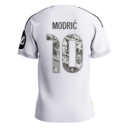 MODRIĆ Special #10 Men's Real Madrid 2025/26 Player Version Home Soccer Jersey - Slim Fit Premium product view 9