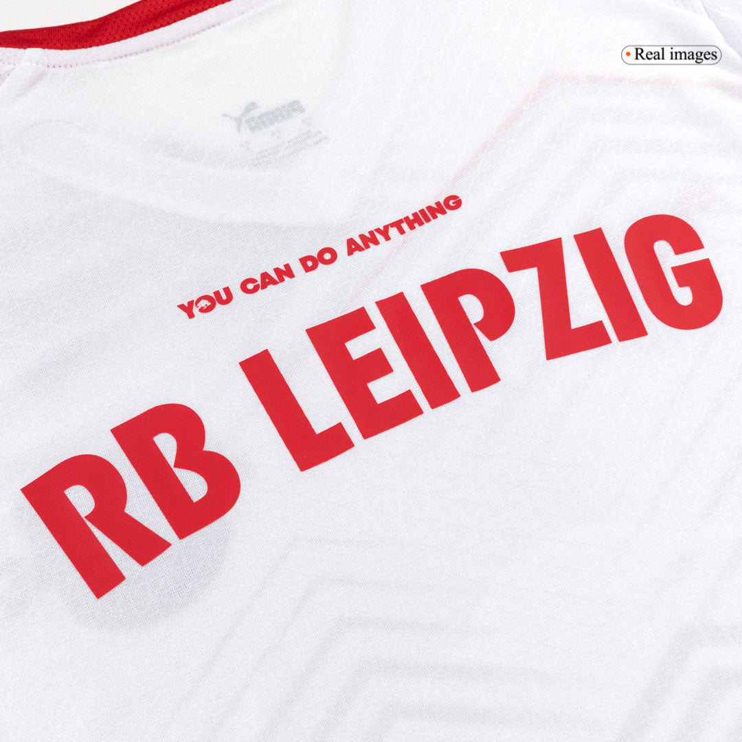 Men's RB Leipzig 2025/26 Player Version Home Soccer Jersey - Slim Fit product view 2