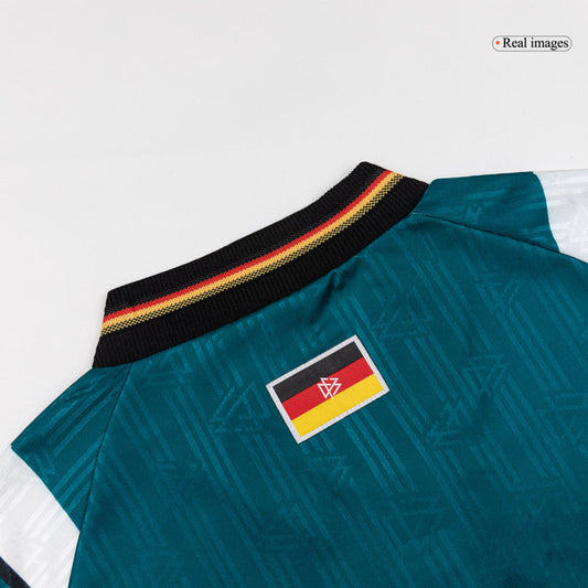 Retro Men's Germany 1996/97 Away Soccer Jersey product view 2