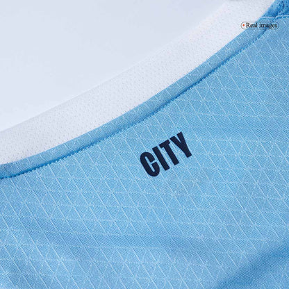 FODEN #47 Men's Manchester City 2025/26 Player Version Home Soccer Jersey - Slim Fit product view 2