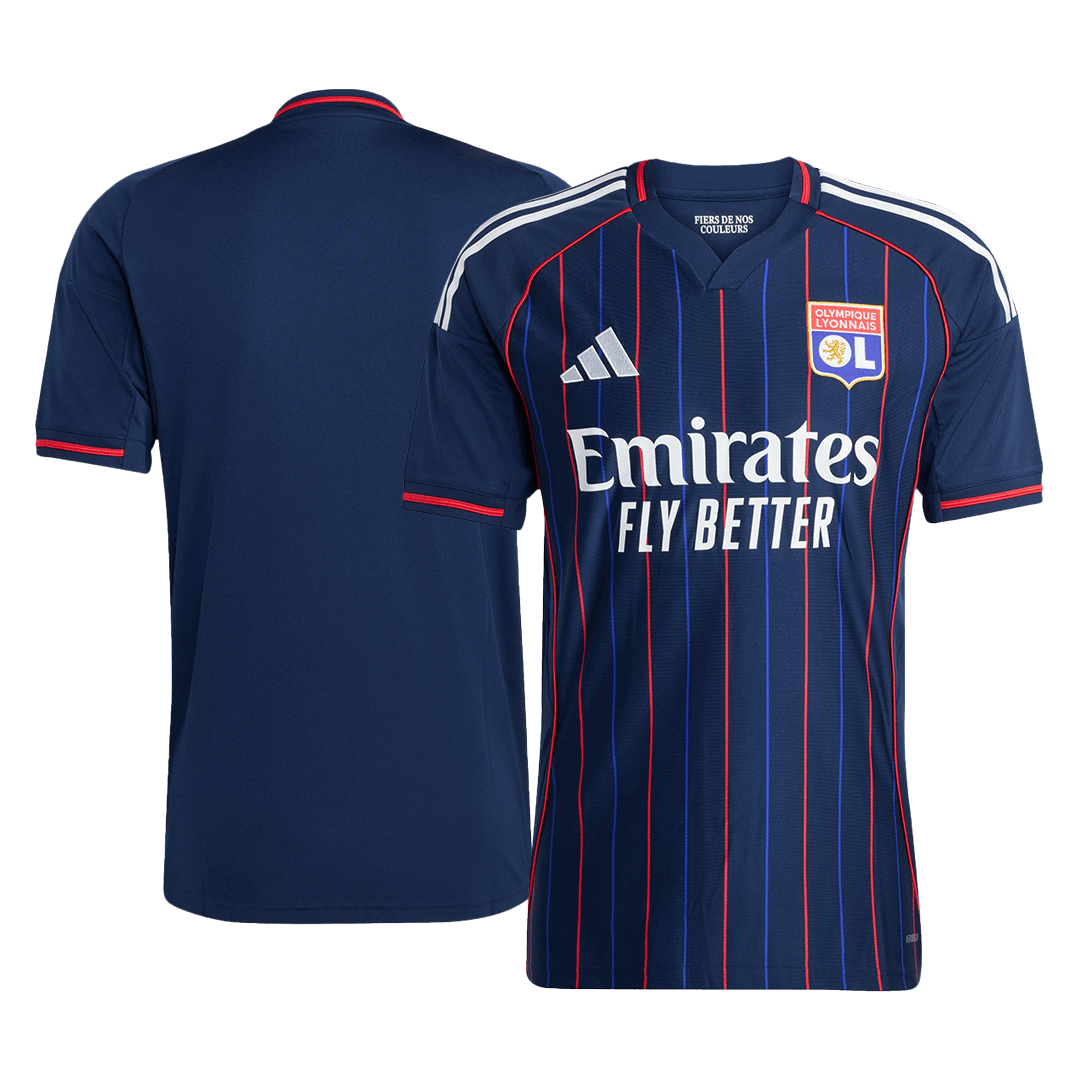 Men's Olympique Lyonnais 2025/26 Away Soccer Jersey product view 8