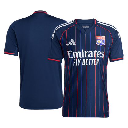Men's Olympique Lyonnais 2025/26 Away Soccer Jersey product view 8