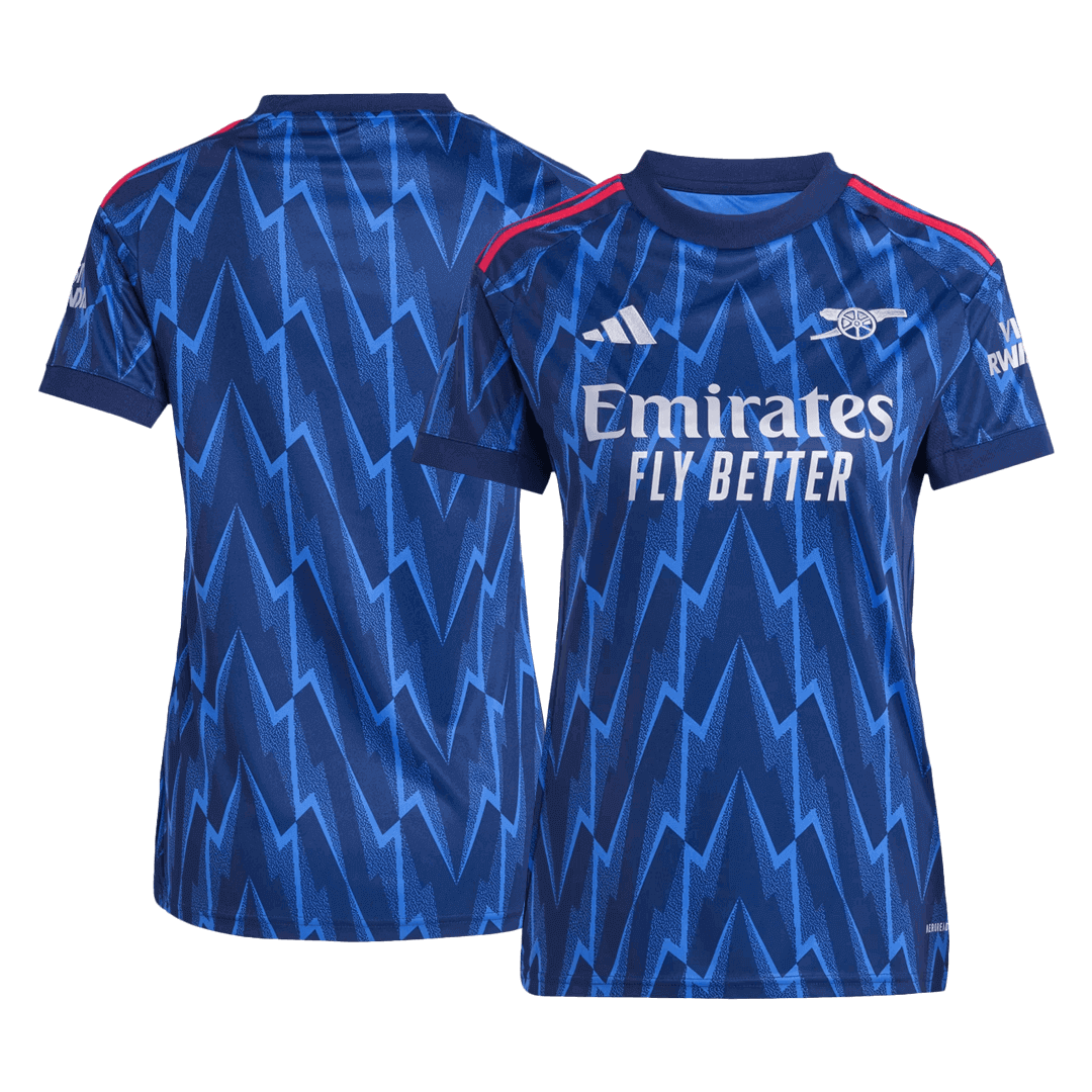 Women's Arsenal 2025/26 Away Soccer Jersey product view 9