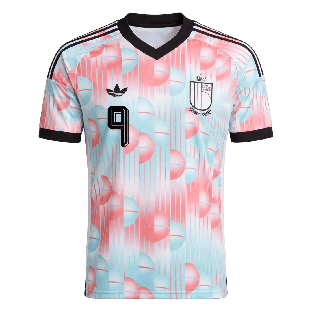 LUKAKU #9 Men's Belgium World Cup 2026 Away Soccer Jersey product view 8
