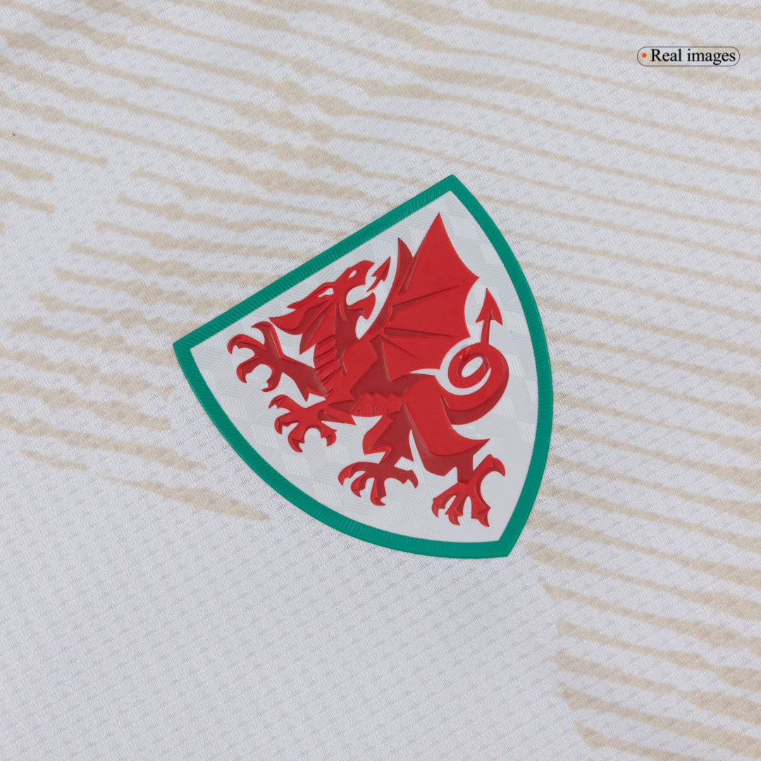 Men's Wales World Cup 2026 Player Version Away Soccer Jersey - Slim Fit product view 7