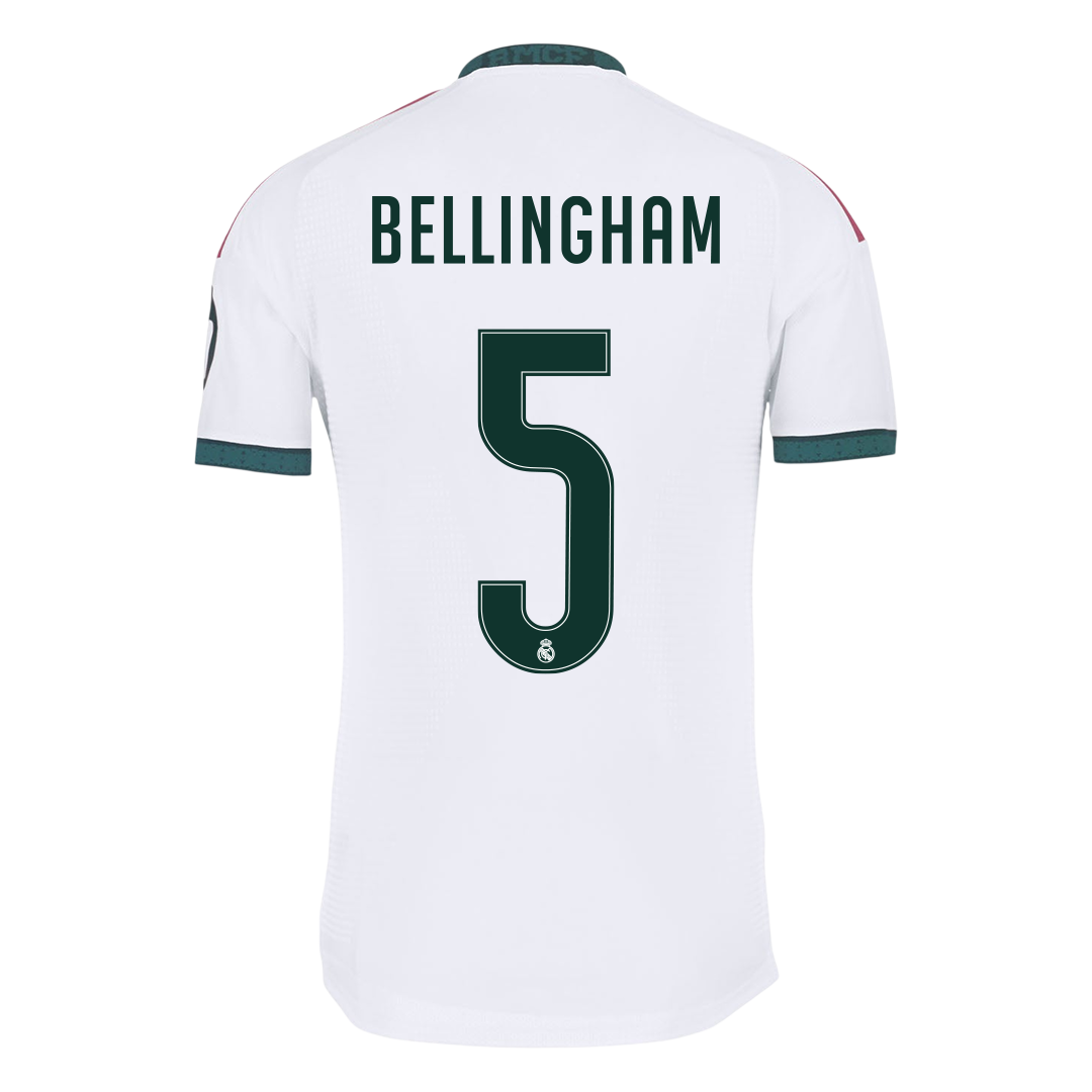 BELLINGHAM #5 Men's Real Madrid 2026/27 Player Version Home Soccer Jersey product view 3