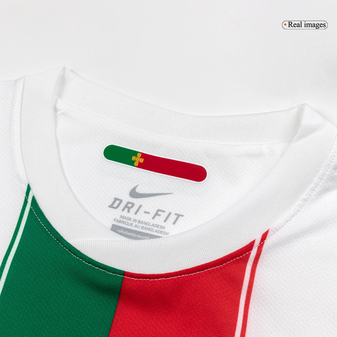 Retro Men's Portugal 2010 Away Soccer Jersey product view 8