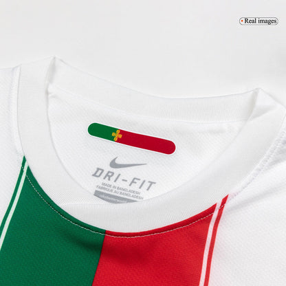 Retro Men's Portugal 2010 Away Soccer Jersey product view 8