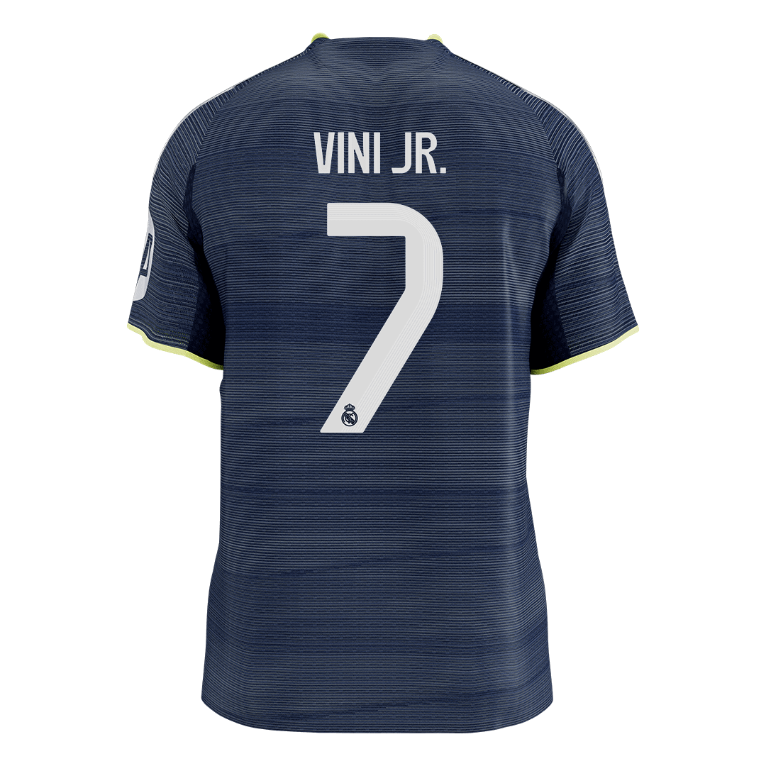 VINI JR. #7 Men's Real Madrid 2025/26 Player Version Away Soccer Jersey - Slim Fit Premium product view 9