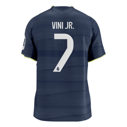 VINI JR. #7 Men's Real Madrid 2025/26 Player Version Away Soccer Jersey - Slim Fit Premium product view 9