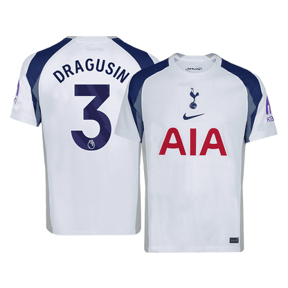 DRAGUSIN #3 Men's Tottenham Hotspur 2025/26 Home Soccer Jersey product view 1