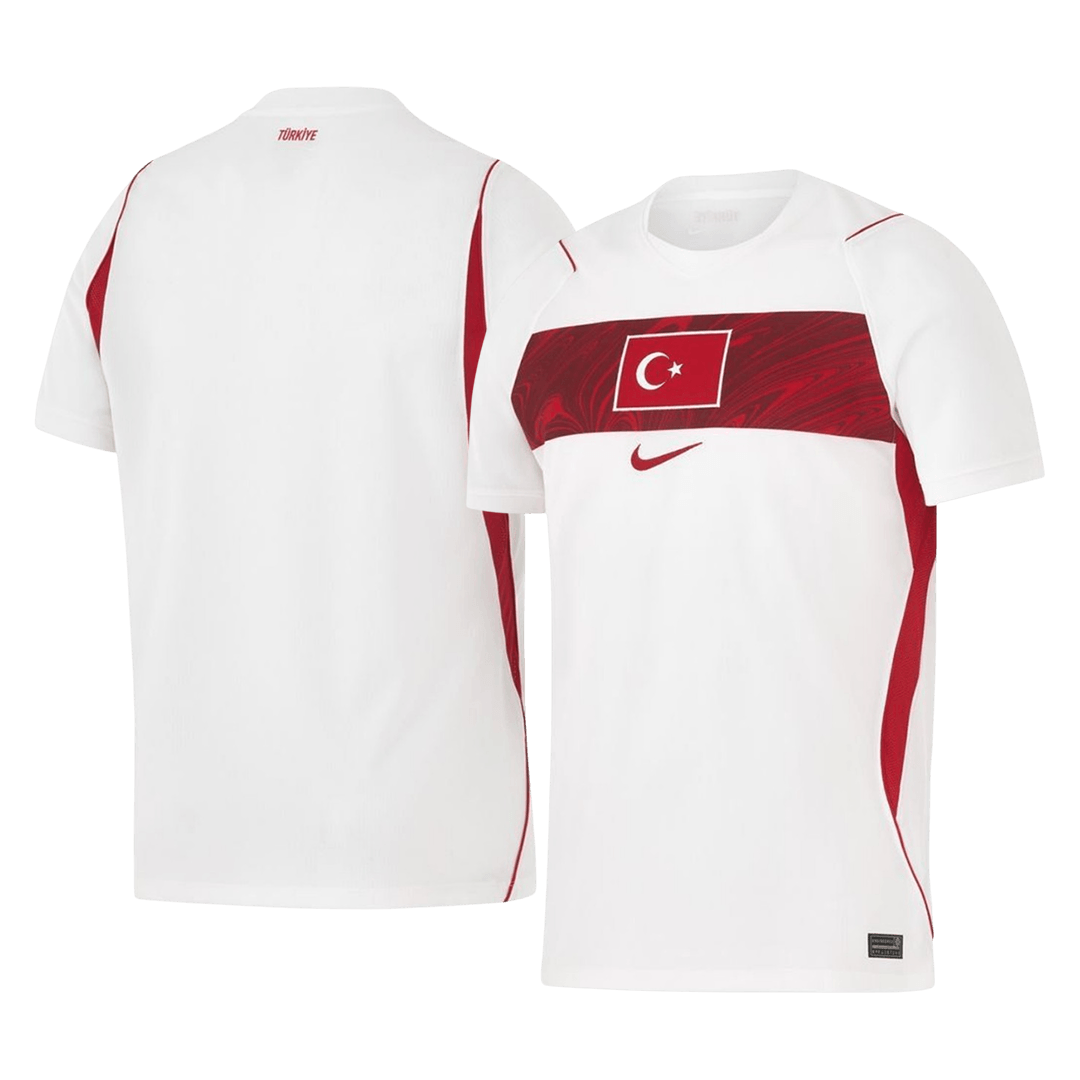 Men's Turkey World Cup 2026 Away Soccer Jersey product view 2