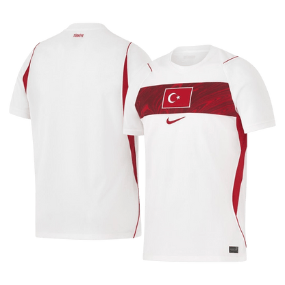 Men's Turkey World Cup 2026 Away Soccer Jersey product view 2