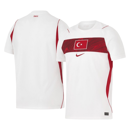 Men's Turkey World Cup 2026 Away Soccer Jersey product view 2