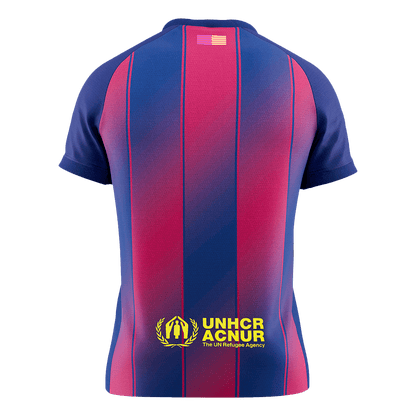 Men's Barcelona 2025/26 Home Soccer Jersey Premium product view 9