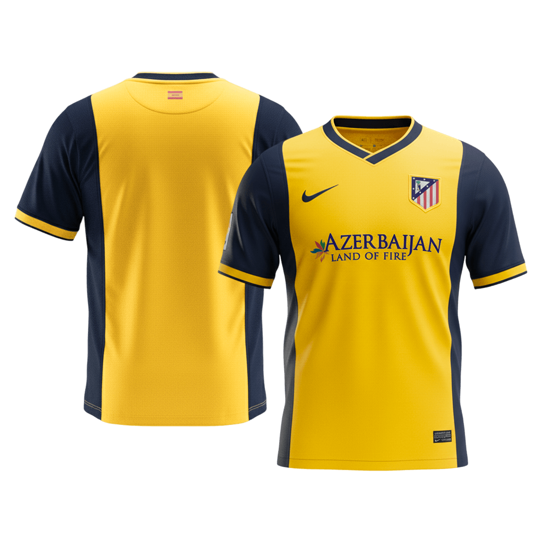 Retro Men's Atletico Madrid 2013/14 Away Soccer Jersey product view 9