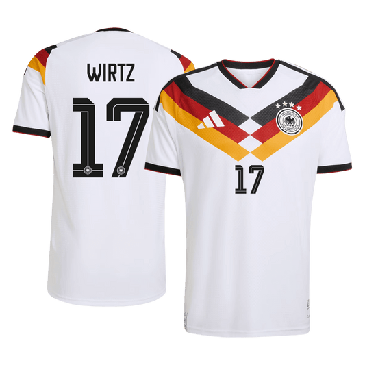 WIRTZ #17 Men's Germany World Cup 2026 Player Version Home Soccer Jersey - Slim Fit product view 1