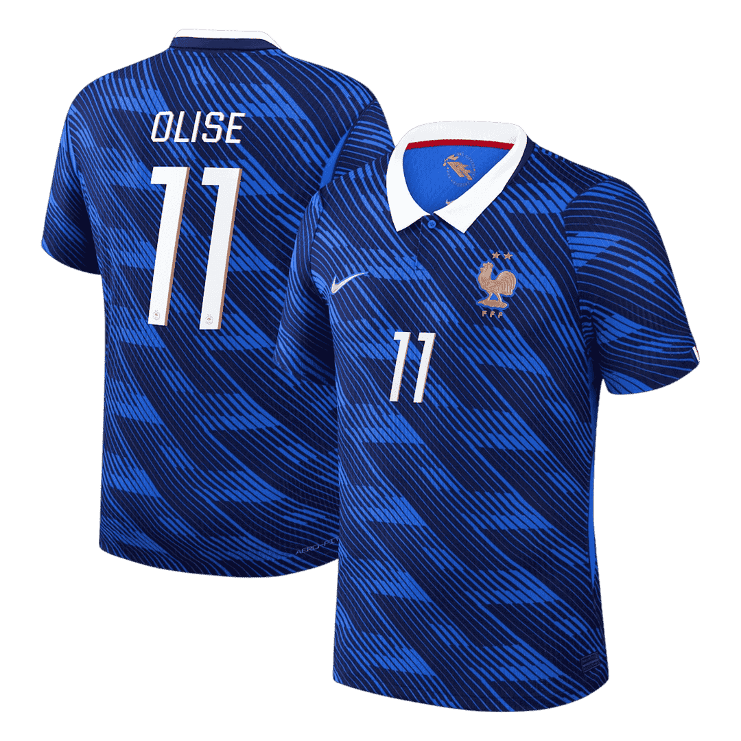 OLISE #11 Men's France World Cup 2026 Player Version Home Soccer Jersey - Slim Fit product view 1