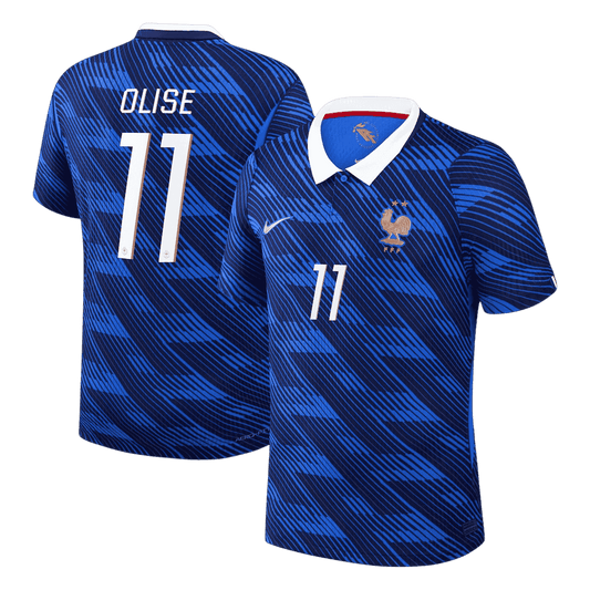 OLISE #11 Men's France World Cup 2026 Player Version Home Soccer Jersey - Slim Fit product view 1