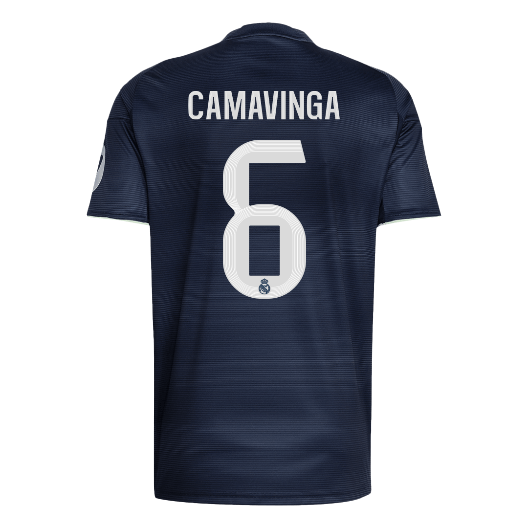 CAMAVINGA #6 Men's Real Madrid 2025/26 Away Soccer Jersey Premium product view 11