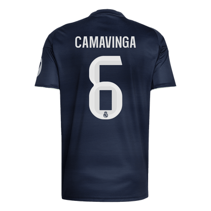 CAMAVINGA #6 Men's Real Madrid 2025/26 Away Soccer Jersey Premium product view 11