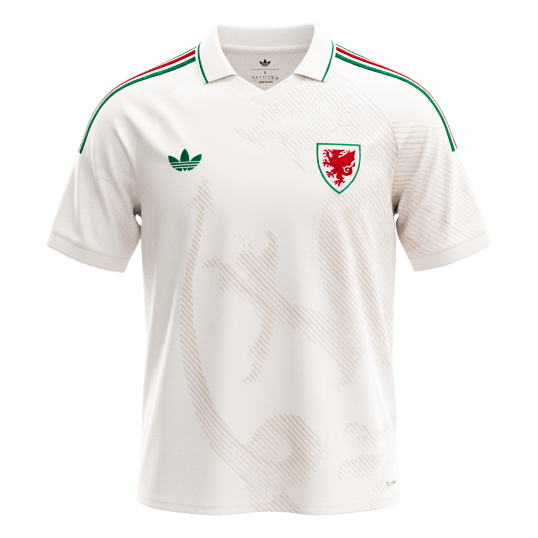 Men's Wales World Cup 2026 Away Soccer Jersey product view 1