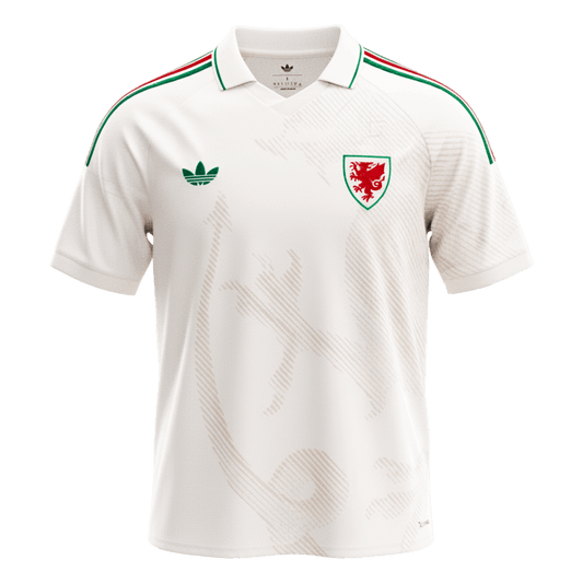 Men's Wales World Cup 2026 Away Soccer Jersey product view 1