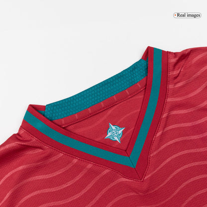 BERNARDO #10 Men's Portugal World Cup 2026 Home Soccer Jersey product view 7