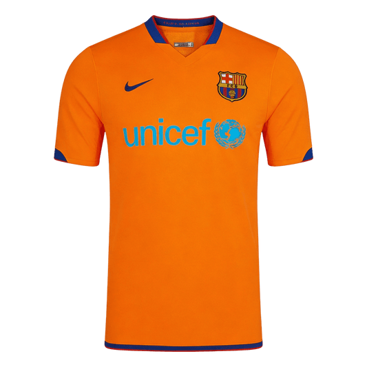 Retro Men's Barcelona 2006/07 Away Soccer Jersey product view 1