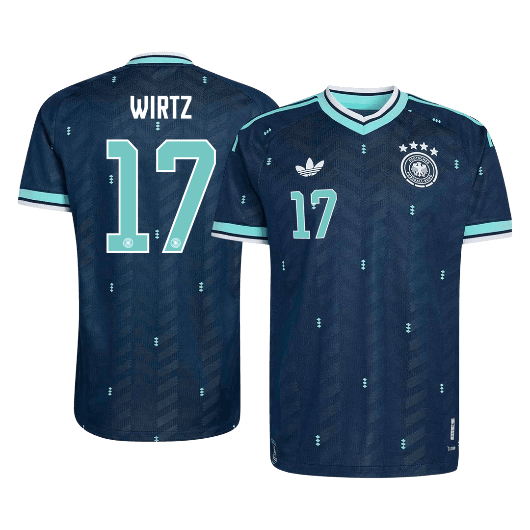WIRTZ #17 Men's Germany World Cup 2026 Player Version Away Soccer Jersey - Slim Fit product view 1