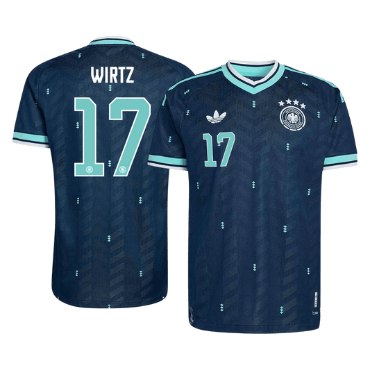 WIRTZ #17 Men's Germany World Cup 2026 Player Version Away Soccer Jersey - Slim Fit product view 1