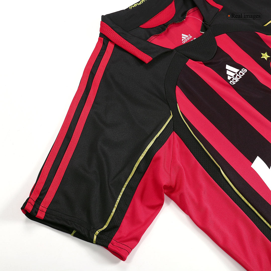 Retro MALDINI #3 Men's AC Milan 2006/07 Home Soccer Jersey product view 5