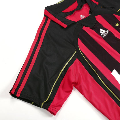 Retro MALDINI #3 Men's AC Milan 2006/07 Home Soccer Jersey product view 5