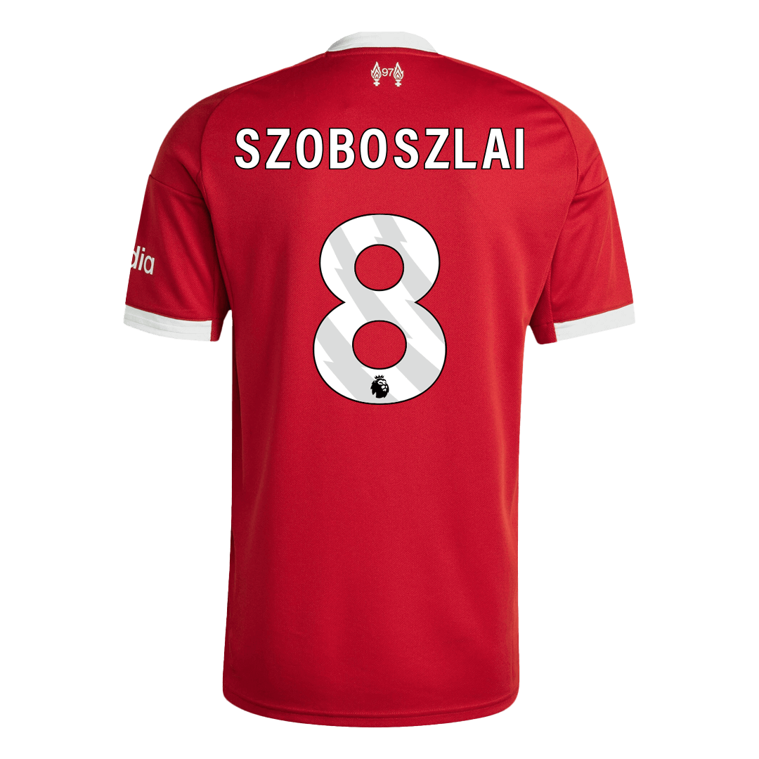 SZOBOSZLAI #8 Men's Liverpool 2025/26 Home Soccer Jersey product view 9