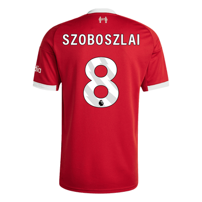 SZOBOSZLAI #8 Men's Liverpool 2025/26 Home Soccer Jersey product view 9
