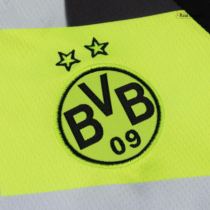 Kid's Borussia Dortmund 2025/26 Away Soccer Jersey Kit