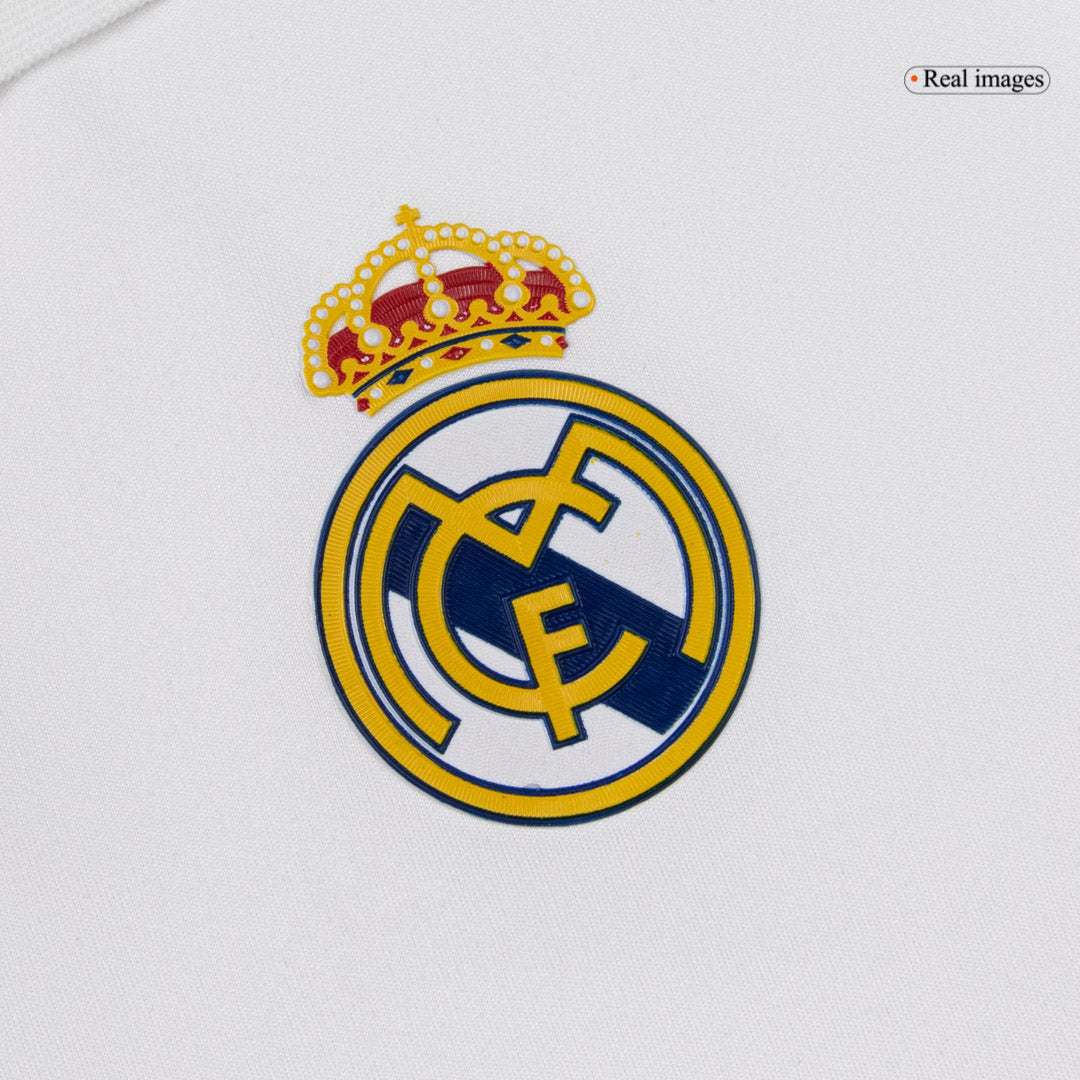Retro Men's Real Madrid 2011/12 Home Long Sleeve Soccer Jersey product view 7