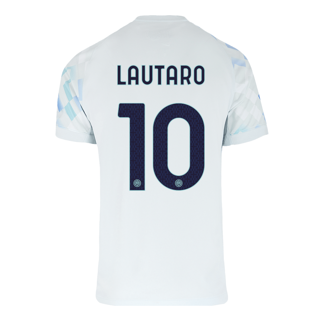 LAUTARO #10 Men's Inter Milan 2025/26 Away Soccer Jersey product view 10