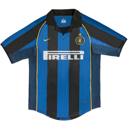 Retro Men's Inter Milan 2001/02 Home Soccer Jersey product view 3