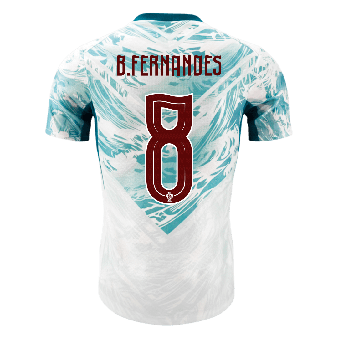 B.FERNANDES #8 Men's Portugal World Cup 2026 Player Version Away Soccer Jersey - Slim Fit product view 9