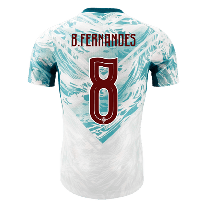 B.FERNANDES #8 Men's Portugal World Cup 2026 Player Version Away Soccer Jersey - Slim Fit product view 9