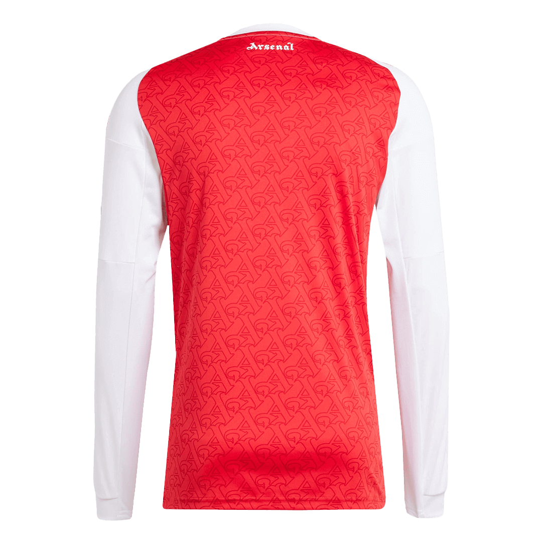 Men's Arsenal 2025/26 Home Long Sleeve Soccer Jersey product view 13