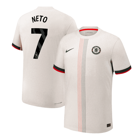 NETO #7 Men's Chelsea 2025/26 Player Version Away Soccer Jersey - Slim Fit product view 1