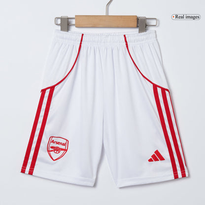 Kid's Arsenal 2025/26 Home Soccer Jersey Kit
