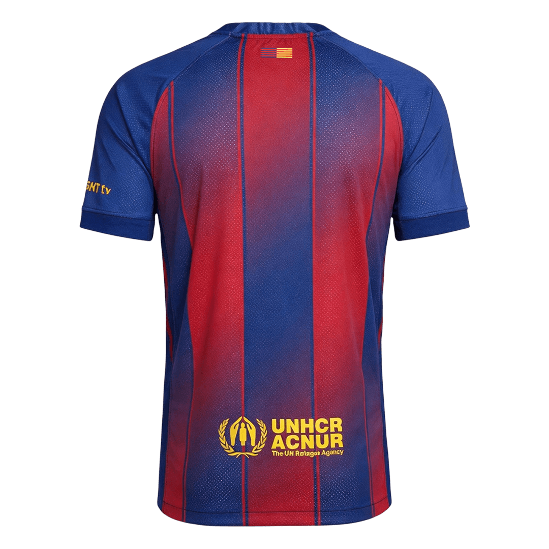 Men's Barcelona 2025/26 Home Soccer Jersey product view 3