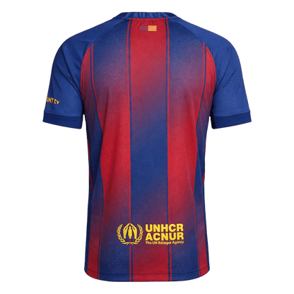 Men's Barcelona 2025/26 Home Soccer Jersey product view 3